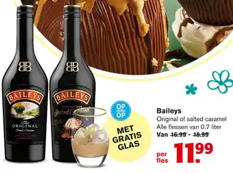 Hoogvliet Baileys Original of salted caramel 0.7 liter aanbieding