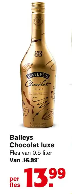 Hoogvliet Baileys Chocolat luxe 0.5 liter aanbieding