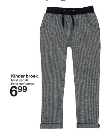 Zeeman Kinder broek aanbieding