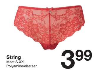Zeeman String aanbieding