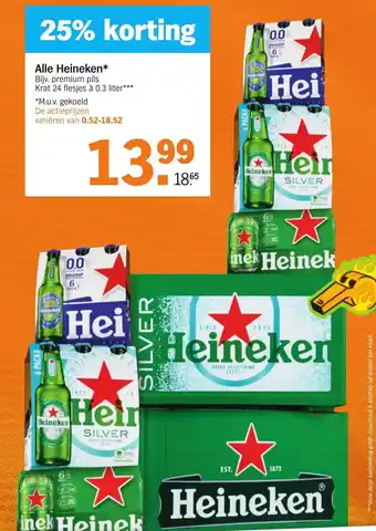 Albert Heijn Alle heineken aanbieding