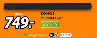 Expert Sonos soundbar arc aanbieding