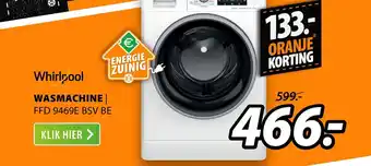 Expert Whirlpool wasmachine FFD 96469E BSV BE aanbieding