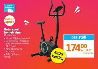 Albert Heijn Betersport hometrainer aanbieding