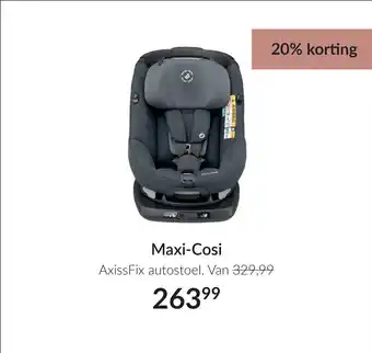 Babypark Maxi-Cosi axissfix autostoel aanbieding