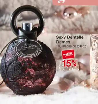 Kik Sexy Dentelle Dames 100 ml aanbieding