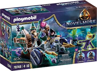 Bol.com Playmobil novelmore violet vale - demonen-vangwagen - 70748 aanbieding