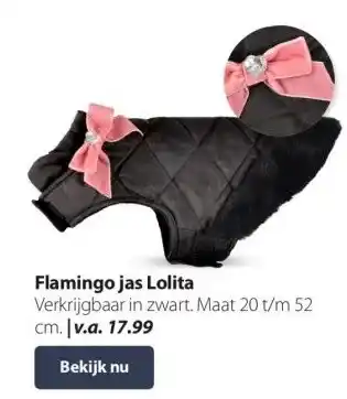 Boerenbond Flamingo jas lolita aanbieding