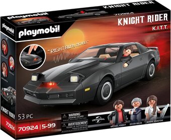 Bol.com Playmobil knight rider - k.i.t.t. - 70924 aanbieding