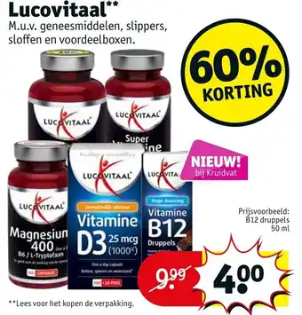 Kruidvat Lucovitaal aanbieding