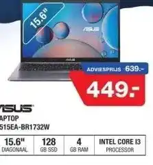 Electroworld Asus laptop x515ea-br1732w aanbieding