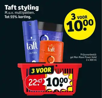 Kruidvat Taft styling aanbieding