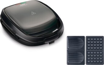 Bol.com Tefal snack time sw3418 - tosti-ijzer - wafelijzer aanbieding