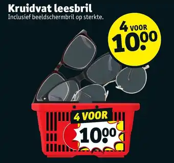 Kruidvat leesbril aanbieding