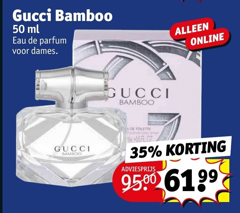 Gucci Bamboo 50 ml aanbieding bij Kruidvat