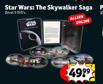 Kruidvat Star Wars: The Skywalker Saga aanbieding