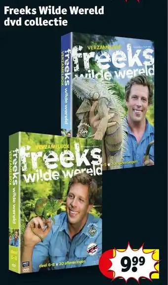 Kruidvat Freeks Wilde Wereld dvd collectie aanbieding