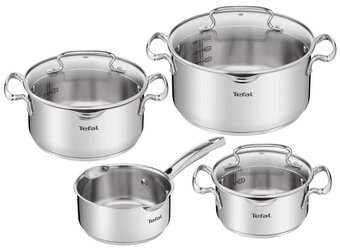 Bol.com Tefal duetto + pannenset - 4 delig - kookpannenset aanbieding