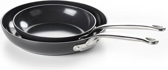 Bol.com Greenpan barcelona pro bakpan set van 2: 20cm + 28cm aanbieding