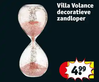 Kruidvat Villa Volance decoratieve zandloper aanbieding