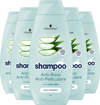 Bol.com Schwarzkopf anti-roos shampoo 5x 400ml aanbieding