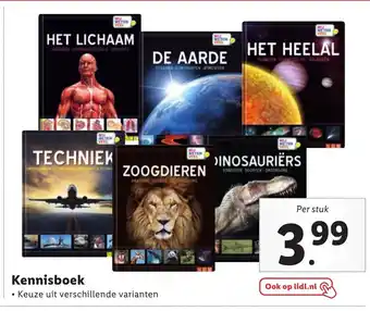 Lidl Kennisboek aanbieding