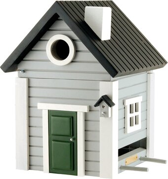 Bol.com Wildlife garden vogelhuisje & voederhuis - grijs aanbieding
