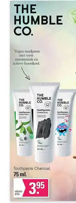 De Online Drogist The humble toothpaste charcoal aanbieding