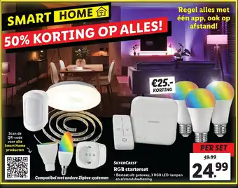 Lidl SilverCrest RGB starterset aanbieding