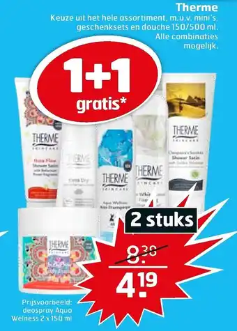 Trekpleister Therme 1+1 aanbieding