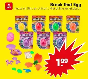 Trekpleister Break that Egg aanbieding