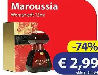 Die Grenze Maroussia woman edt 15ml aanbieding