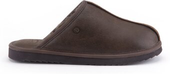 Warmbat barron suede heren pantoffels - brown - maat 47 aanbieding bij  Bol.com