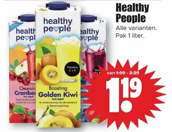 Dirk Healthy People pak 1 liter aanbieding