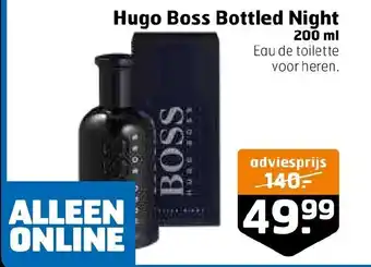 Trekpleister Hugo Boss Bottled Night 200 ml aanbieding