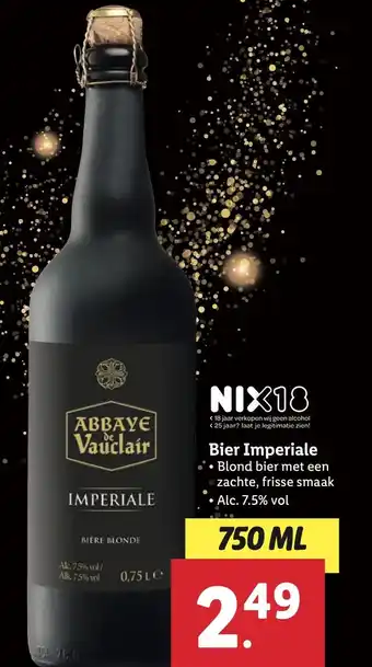 Lidl Bier imperiale aanbieding