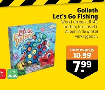 Trekpleister Goliath Let's Go Fishing aanbieding