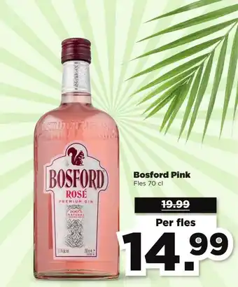 PLUS Bosford Pink 70 cl aanbieding