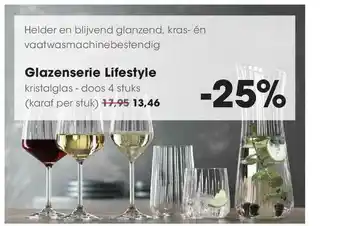 HANOS Glazenserie Lifestyle aanbieding