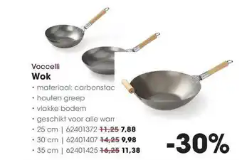 HANOS Voccelli Wok aanbieding