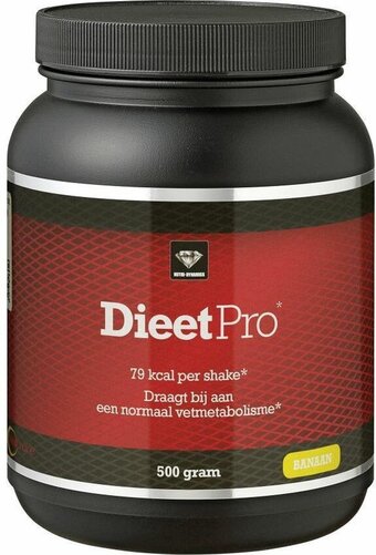 Bol.com Nutri dynamics - dieet pro - eiwitshake - banaan - 500 gram aanbieding