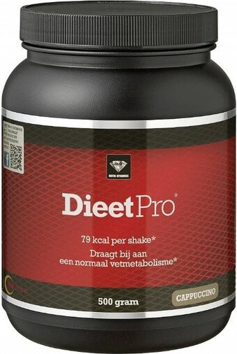 Bol.com Nutri dynamics - dieet pro - eiwitshake - cappuccino - 500 gram aanbieding