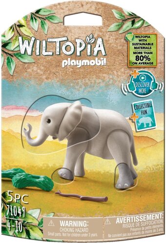 Bol.com Playmobil wiltopia baby olifant - 71049 aanbieding