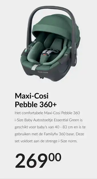 Babypark Maxi-Cosi Pebble 360+ aanbieding