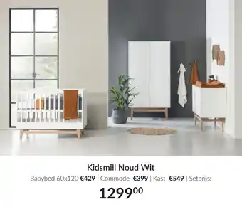 Babypark Kidsmill Noud Wit aanbieding