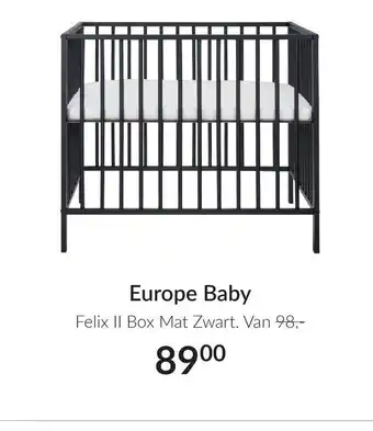 Babypark Europe Baby aanbieding