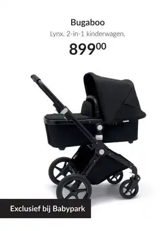 Babypark Bugaboo aanbieding