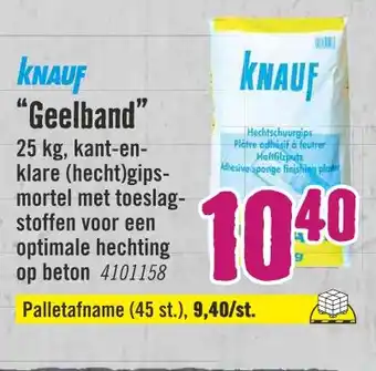 Hornbach "Geelband" aanbieding