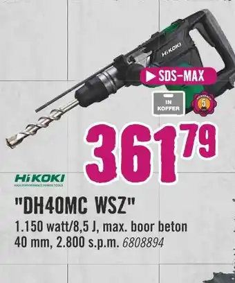 Hornbach "DH40MC WSZ" aanbieding