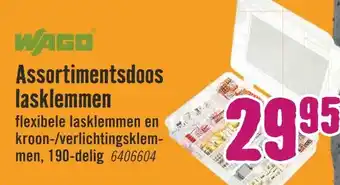 Hornbach Assortimentsdoos lasklemmen aanbieding